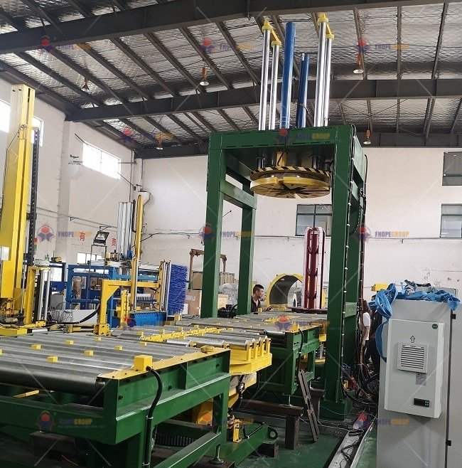 自动钢丝包装线